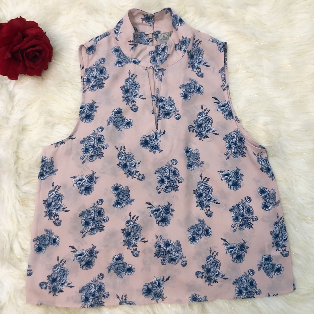 Anthropologie Paper Crane | Sleeveless Blouse